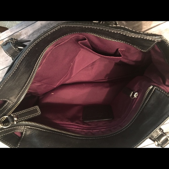 Coach purse black leather - Picture 5 of 8